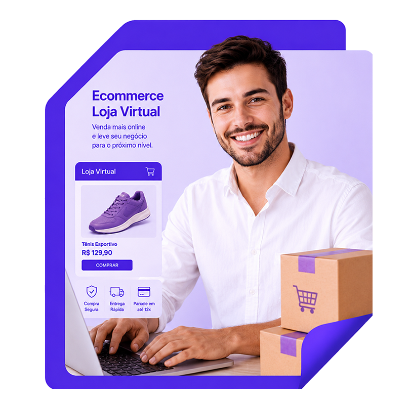 Demonstração de loja virtual personalizada